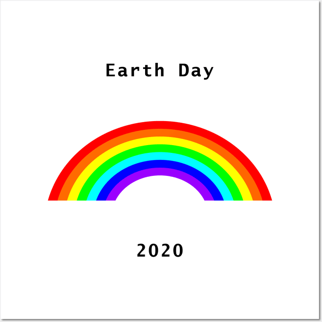 Rainbows for Earth Day Wall Art by ellenhenryart